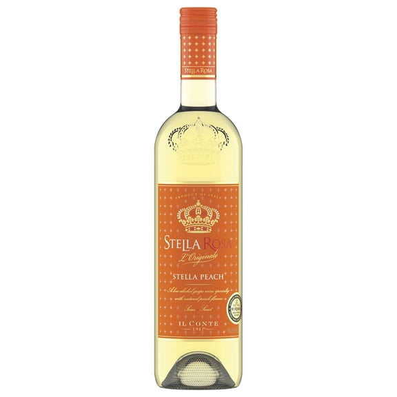 Stella Rosa Peach Semi-Sweet White Blend Wine, 750 ml