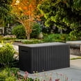 thumbnail image 1 of Keter 170 Gal. Resin Deck Box Large Indoor/Outdoor Storage, 1 of 13