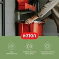 thumbnail image 12 of Keter 40" Heavy Duty Vertical Storage Shed 3 Shelf Kit, 12 of 14