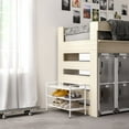 thumbnail image 14 of Seville Classics 3-Tier Resin Slat Shoe Rack, 26.5" W x 12.2" D x 19" H Assorted Colors, 14 of 14