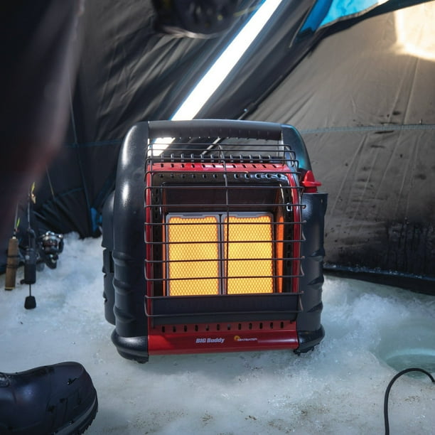 Portable Radiant Big Buddy Heater with Hose and Adapter