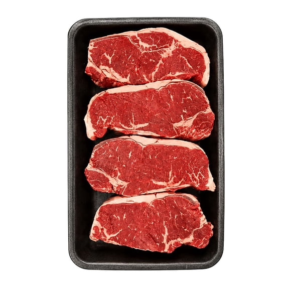 Member's Mark USDA Choice Angus Beef Boneless NY Strip Steak, priced per pound