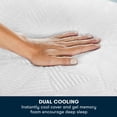 thumbnail image 2 of Serta Cool Relief Gel Memory Foam King Pillow, 2 of 3
