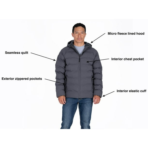 ZeroXposur Men's Puffer Jacket - Samsclub.com