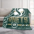 thumbnail image 2 of Logo Brands Sacramento State Hornets 60"x70" Super Plush Blanket, 2 of 7