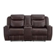 thumbnail image 2 of Society Den Lynx Motion Loveseat with Console, 2 of 9