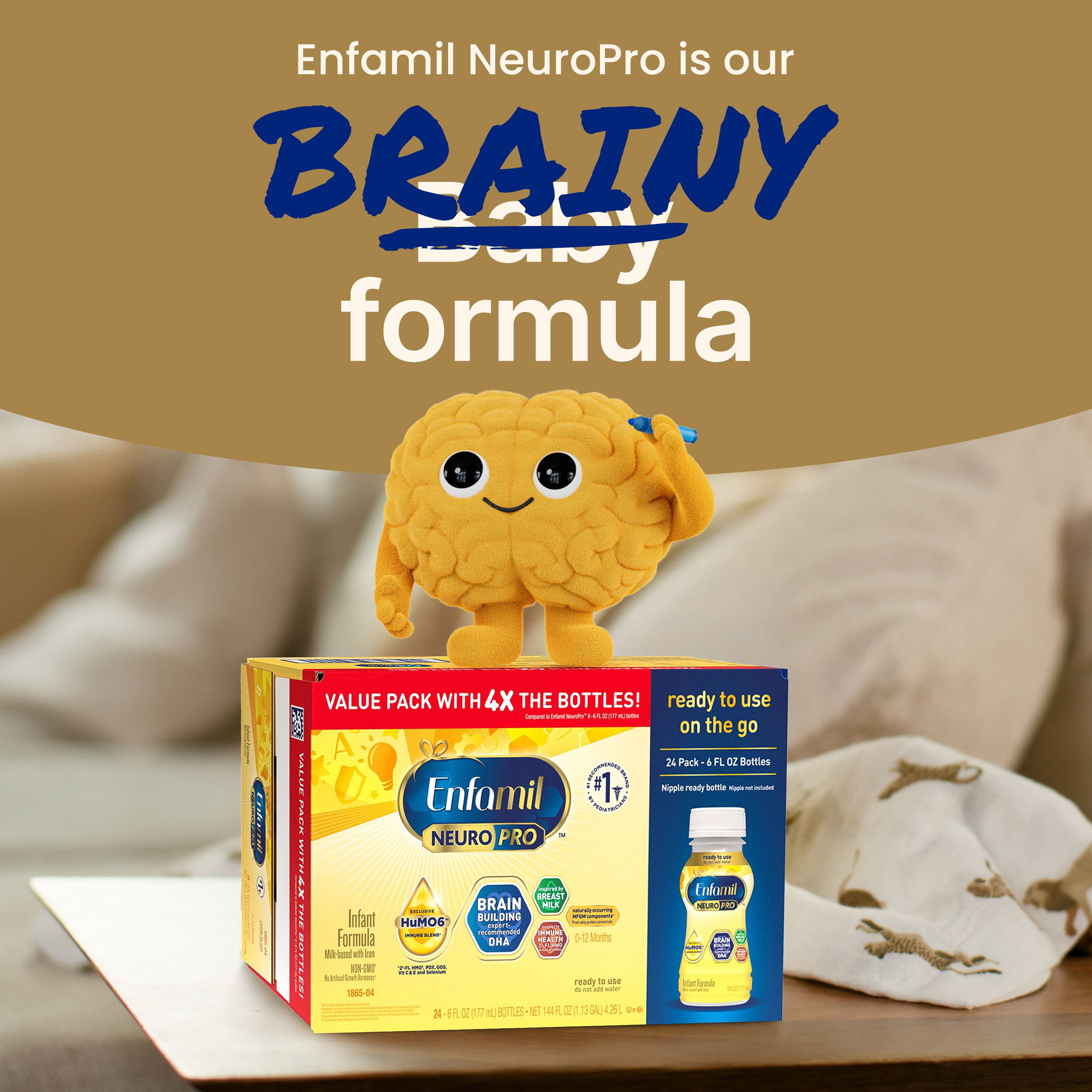 Enfamil Neuropro Infant Ready to Use Formula, 6 fl. oz., 24 ct
