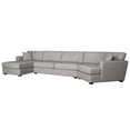 thumbnail image 9 of Elliot Stain-Resistant Fabric Cuddler Sectional, Assorted Colors, 9 of 11