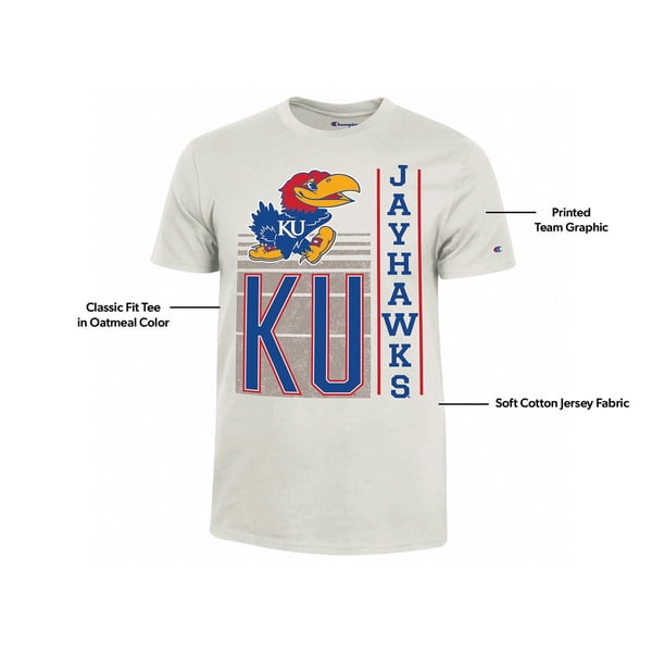 KANSAS JAYHAWKS Tシャツ Lサイズ Champion NCAA Kansas Jayhawks Short Sleeve Tee - Samsclub.com