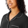 thumbnail image 4 of Dreammark Women's 2-Piece Notch Collar Pajama Set, 4 of 12
