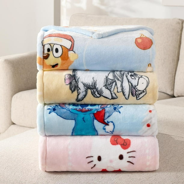Adult Licensed Holiday Silk Touch Throw, 60