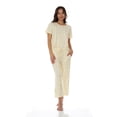 thumbnail image 7 of Flora Nikrooz 2 Piece Short Sleeve Capri PJ Set, 7 of 12