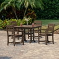 thumbnail image 3 of POLYWOOD Gulf Shores Dining Set, 5pc, 3 of 7