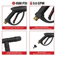 thumbnail image 3 of Universal Pressure Washer Spray Gun with Side Assist Handle, Cold Water Use up to 4500 PSI, 3 of 5