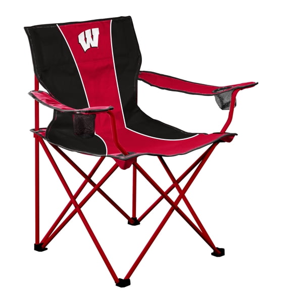 Logo Brands Wisconsin Badgers Sideline XL Chair