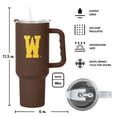 thumbnail image 5 of Logo Brands Wyoming Cowboys Tumbler Set, 5 of 5