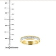 thumbnail image 4 of 0.96 CT. T.W. Princess Cut Eternity Diamond Band in 14K Gold, 4 of 5
