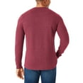 thumbnail image 2 of Member's Mark Men's Long Sleeve Thermal Henley, 2 of 5