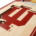thumbnail image 4 of YouTheFan Indiana Hoosiers 6"x19" 3D Stadium View Banner, 4 of 6