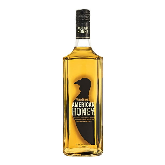 Wild Turkey American Honey Bourbon Whiskey Liqueur, 1 L