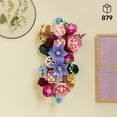 thumbnail image 2 of LEGO Botanicals Flower Wall Home Décor, 879 pc., 2 of 7