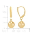 thumbnail image 5 of Three Bead Pendant Necklace and Drop Earrings Set in 14K Gold, 5 of 12