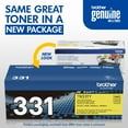 thumbnail image 3 of Brother - TN331Y TN-331Y Toner, 1500 Page-Yield -  Yellow, 3 of 8