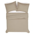 thumbnail image 4 of London Fog Garment Wash Solid Duvet Cover Set, Assorted Sizes, 4 of 5