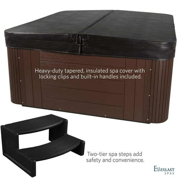 Everlast Spas Prosperity 6-Person 60-Jet Acrylic Lounger Spa