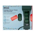 thumbnail image 2 of Woods Outdoor Holiday Décor Timer With Remote, 2 of 6