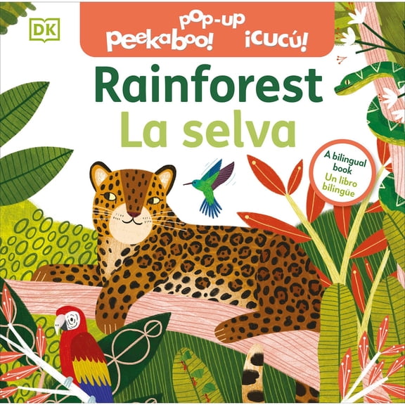 Bilingual Pop-Up Peekaboo! Rainforest - La selva, Board Book