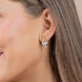 thumbnail image 4 of 0.46 CT. T.W. Diamond Swirl Earrings in 14K Two-Tone Gold, 4 of 5