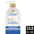 thumbnail image 11 of Dove Nourish & Restore 5-in-1 Shampoo, 33.8 fl. oz., 11 of 11