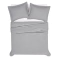 thumbnail image 4 of London Fog Garment Wash Solid Duvet Cover Set, Assorted Sizes, 4 of 5