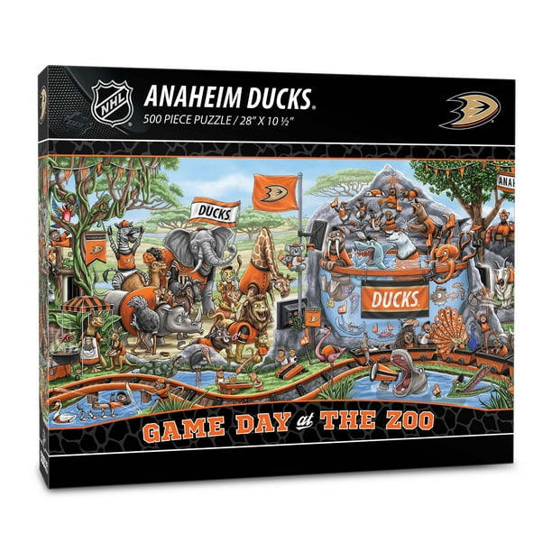 YouTheFan NHL Game Day At The Zoo 500pc Puzzle, Assorted Teams