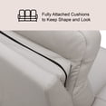 thumbnail image 3 of Kimmel Power Reclining Leather Sectional with Power Headrest, 3 of 8
