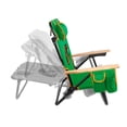 thumbnail image 5 of Logo Brands Florida A&M Rattlers Reclining Beach Chair, 5 of 6