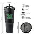 thumbnail image 3 of Logo Brands Marshall Thundering Herd Stainless Steel Tumbler Set, 3 of 7