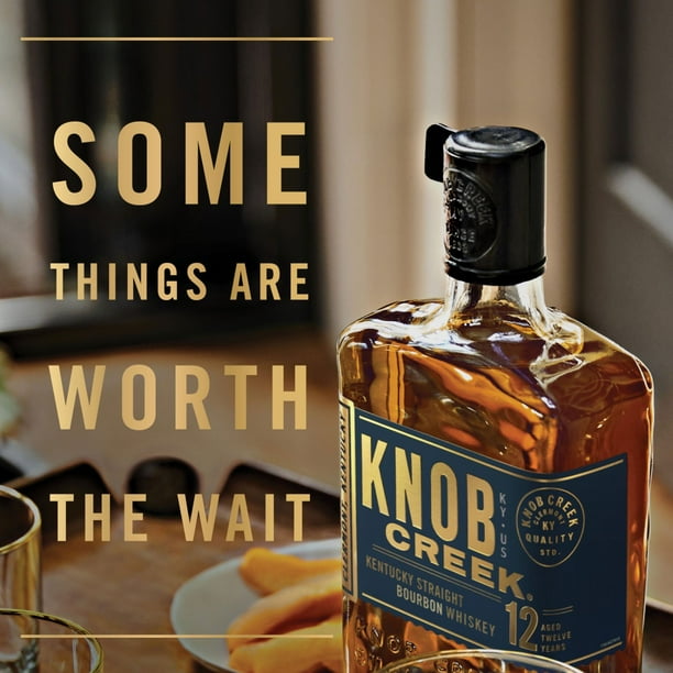 Knob Creek 12 Year Old Kentucky Straight Bourbon Whiskey, 750 ml