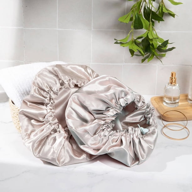 NWT Hair Accessories CVS Durags,  Drying Caps, Satin Pillow Cases 10 items (#16) Satin Pillowcase & Bonnet Scrunchie Set – Hair Care Sleep  main image 3