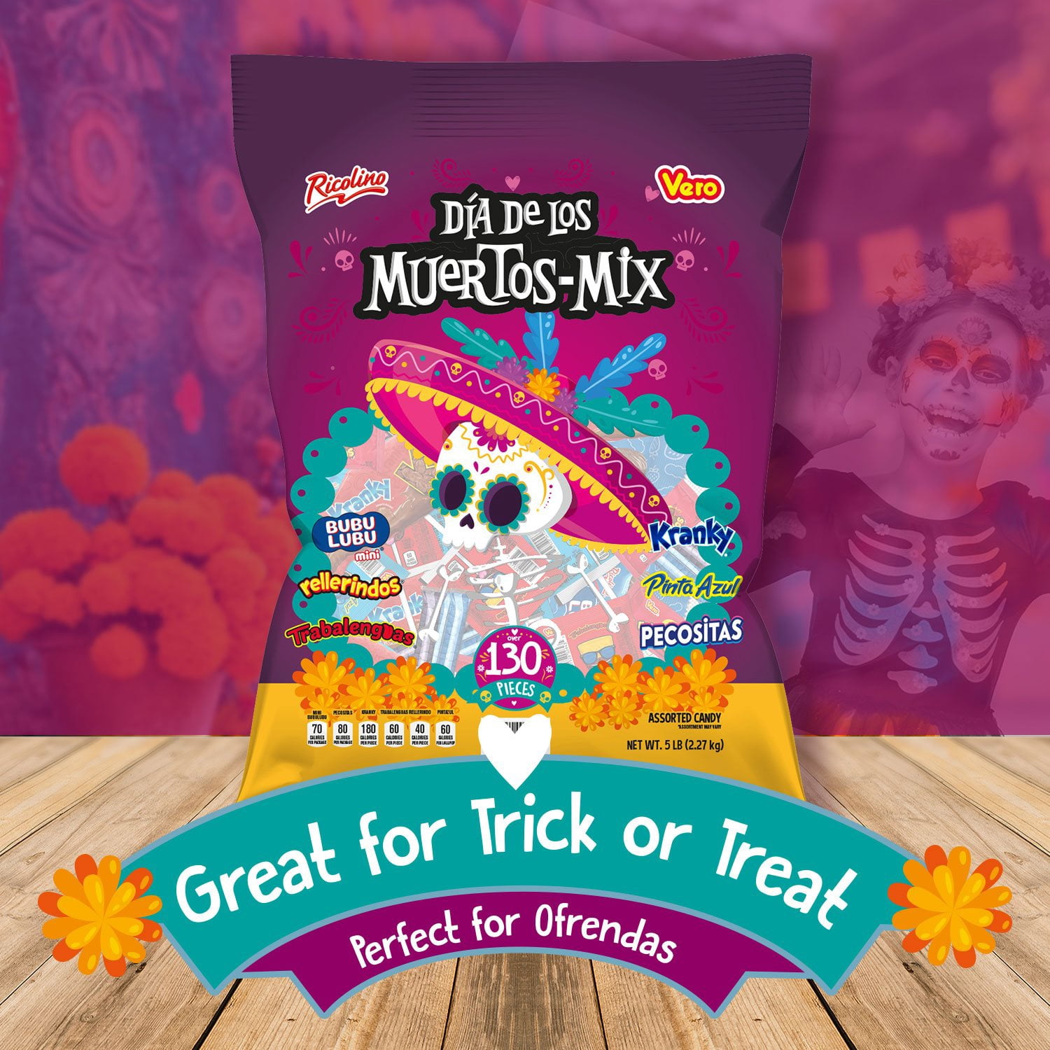 Ricolino Dia de los Muertos Candy Variety Pack, 5 lbs. - Samsclub.com