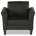 thumbnail image 3 of Alera Reception Lounge Series Leather Club Chair, Black, 3 of 5