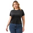 thumbnail image 5 of Edited by Maren Morris Women's Velvet Short Sleeve Tee, 5 of 11