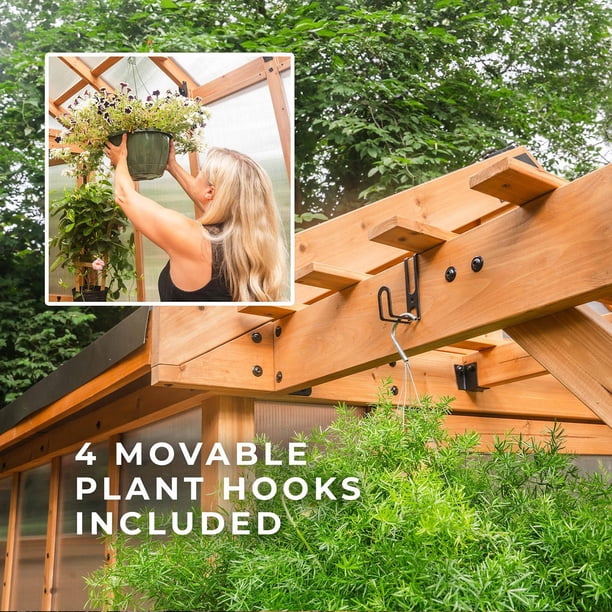 Backyard Discovery 9'x 6' Lilybelle Greenhouse - Samsclub.com