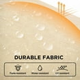 thumbnail image 8 of Above 9' Patio Market Umbrella OneClick Gen2 with Push Button Tilt, 8 of 9