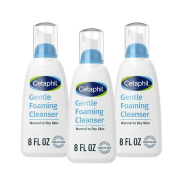 Cetaphil Gentle Foaming Cleanser, 8 fl. oz., 3 pk.