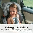 thumbnail image 2 of Chicco KidFit ClearTex Plus 2-in-1 Belt Positioning Booster Car Seat, Obsidian, 2 of 8