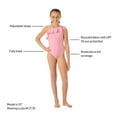thumbnail image 4 of Member's Mark Girls Asymmetric One-Piece Swimsuit, 4 of 7