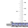 thumbnail image 3 of Tanzanite Tennis Bracelet in Sterling Silver, 3 of 3