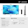 thumbnail image 5 of SAMSUNG 85” Class U8000H Series Crystal UHD 4K Vision AI Companion Smart Tizen Tv, 5 of 18